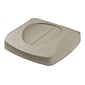 Rubbermaid Untouchable Indoor Lid, Beige Polystyrene, 23 Gal. (FG268988BEIG)