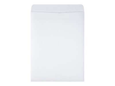 Quality Park Redi-Seal Catalog Envelopes, 9.5" x 12.5", White Wove, 100/Box (QUA43617)