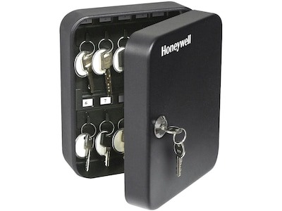Honeywell 24 Key Cabinet, Black (6105)