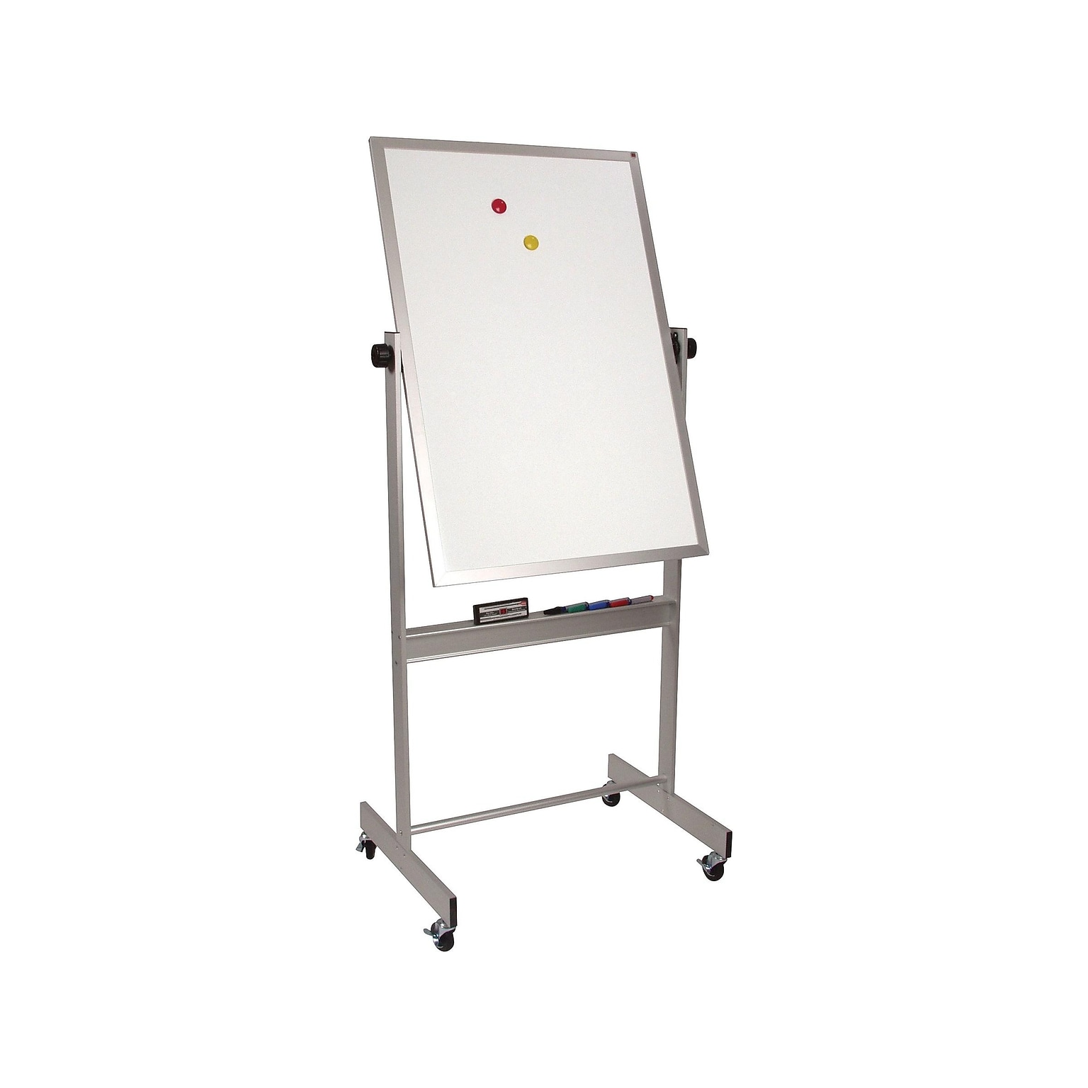 Best-Rite Deluxe Laminate Dry-Erase Whiteboard, Anodized Aluminum Frame, 3 x 2 (74854)