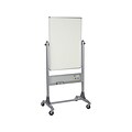 Best-Rite Platinum Porcelain Dry-Erase Whiteboard, Anodized Aluminum Frame, 3 x 2 (669RU-DD)