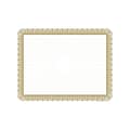 Masterpiece Studios Value Certificates, 8.5 x 11, Metallic Gold, 100/Pack (961035S)