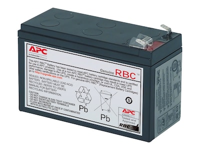 APC Cartridge #17 UPS Replacement Battery, Black (RBC17)