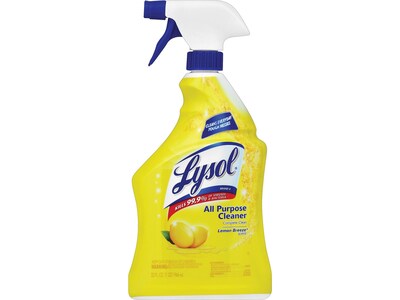 Lysol All-Purpose Cleaner, Lemon Breeze, 32 Oz., 12/Carton (1920075352CT)