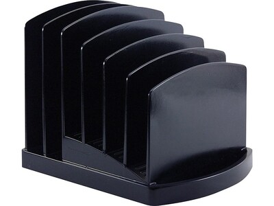Officemate 2200 Plastic Incline Sorter, Black (22222)