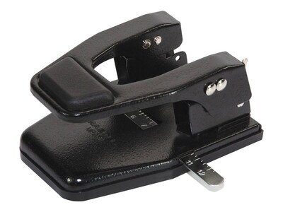 Master 2-Hole Punch, 40 Sheet Capacity, Black (MP250)