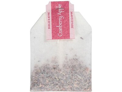 Bigelow Cranberry Apple Herbal Tea Bags, 28/Box (RCB004001)