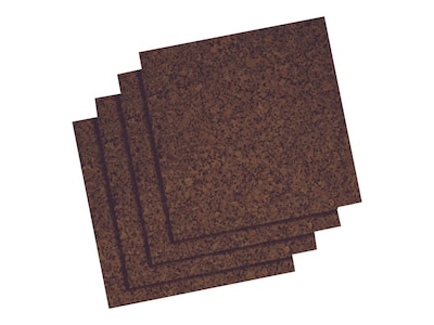 Quartet Cork Bulletin Boards, Frameless, 1H x 1W (101)