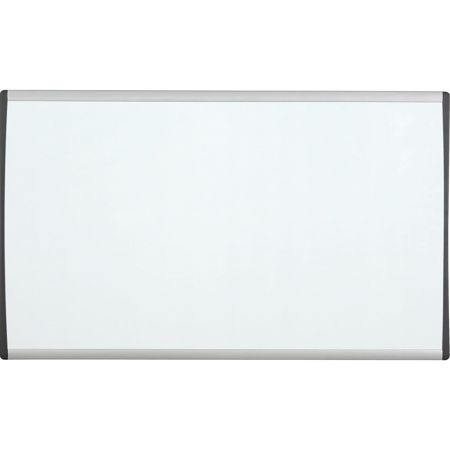 Quartet Arc Cubicle Painted Steel Dry-Erase Whiteboard, Aluminum Frame, 2 x 1 (ARC2414)