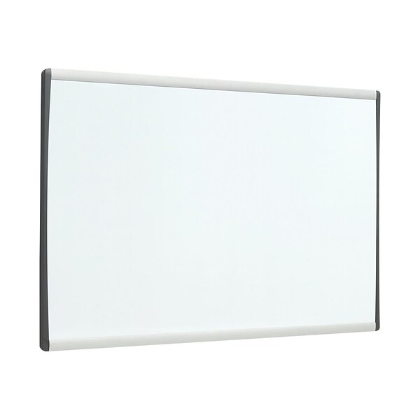 Quartet Arc Cubicle Painted Steel Dry-Erase Whiteboard, Aluminum Frame, 1 x 1 (ARC1411)