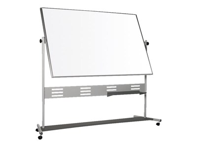 MasterVision Evolution Lacquered Steel Dry-Erase Whiteboard, Aluminum Frame, 6 x 4 (QR5507)