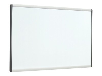 Quartet Arc Cubicle Painted Steel Dry-Erase Whiteboard, Aluminum Frame, 2 x 1 (ARC2414)