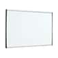 Quartet Arc Cubicle Painted Steel Dry-Erase Whiteboard, Aluminum Frame, 2' x 1' (ARC2414)