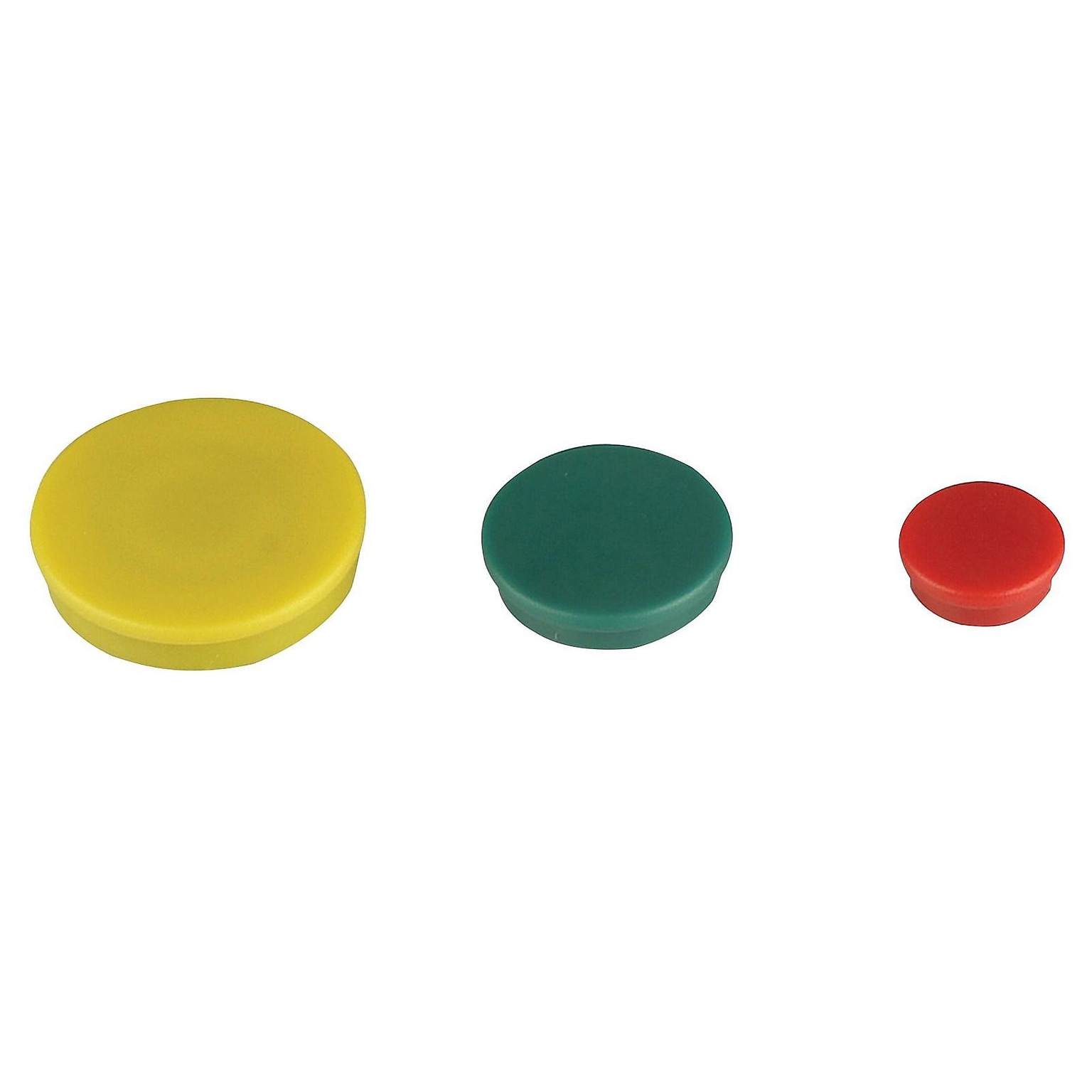 OIC Heavy Duty Magnets/Clips, Assorted color, 30/Pack (92501)