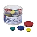 OIC Heavy Duty Magnets/Clips, Assorted color, 30/Pack (92501)