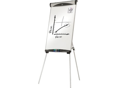 Quartet Euro Magnetic Easel, 73.5, Silver Metal (EU500E)