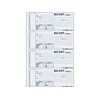 Rediform Money 3-Part Carbonless Receipt Book, 2.75L x 6.88W, 200/Pack (S1657NCL)