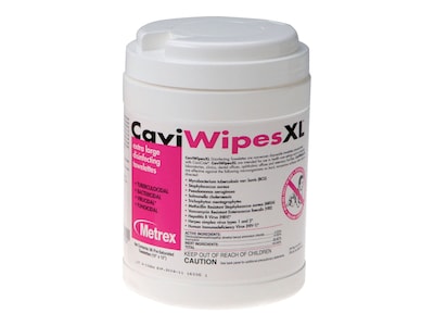 Metrex CaviWipesXL Cleaner Disinfectant Wipes (13-1150)