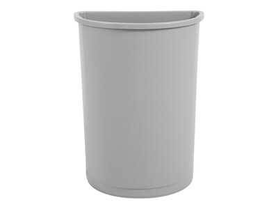Rubbermaid Untouchable Indoor, Outdoor Trash Can w/ no Lid, Gray Polyethylene, 21 Gal. (FG352000GRAY