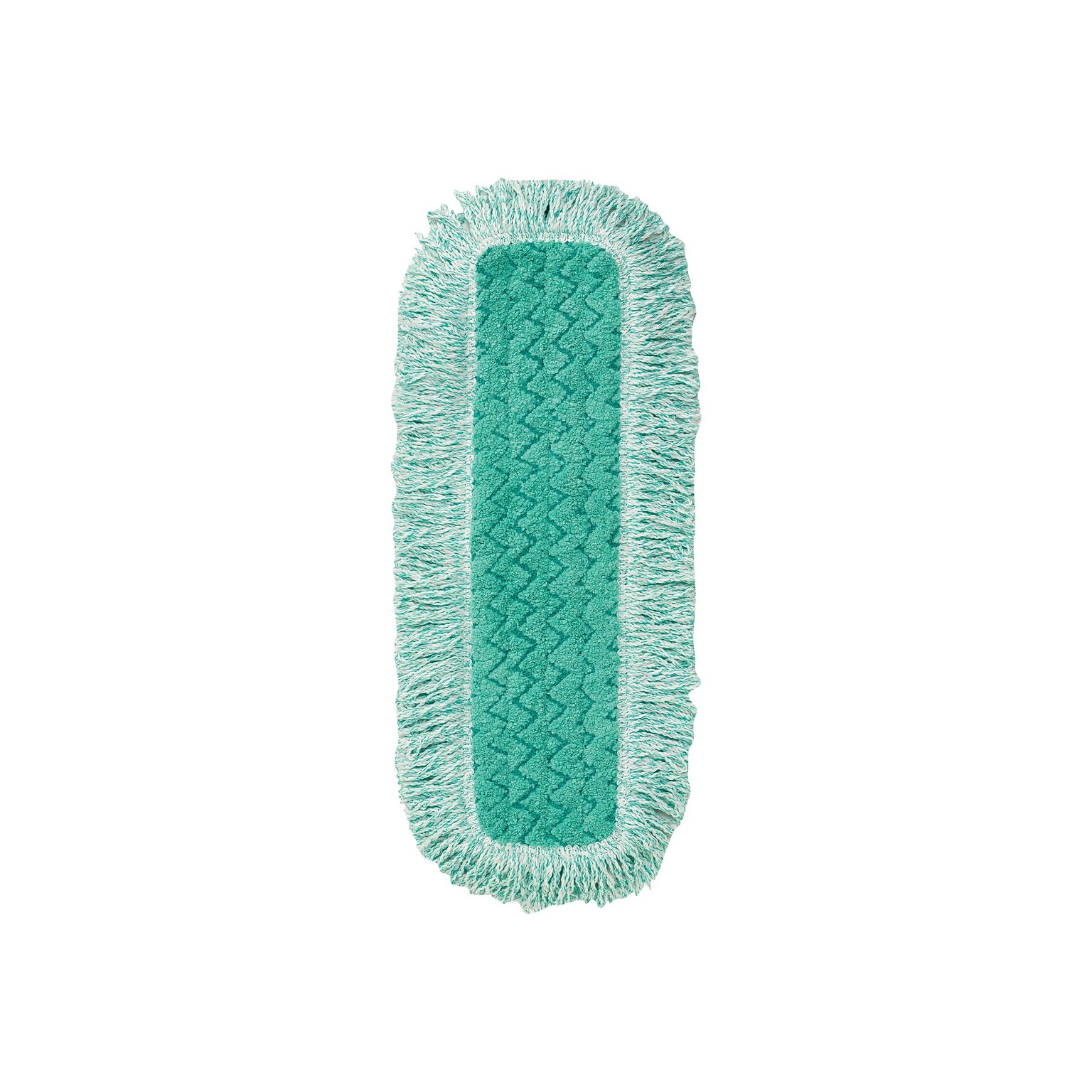 Rubbermaid Commercial HYGEN Microfiber Dust Mop Pad, Green (FGQ41800GR00)