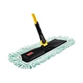 Rubbermaid Commercial HYGEN Microfiber Dust Mop Pad, Green (FGQ41800GR00)