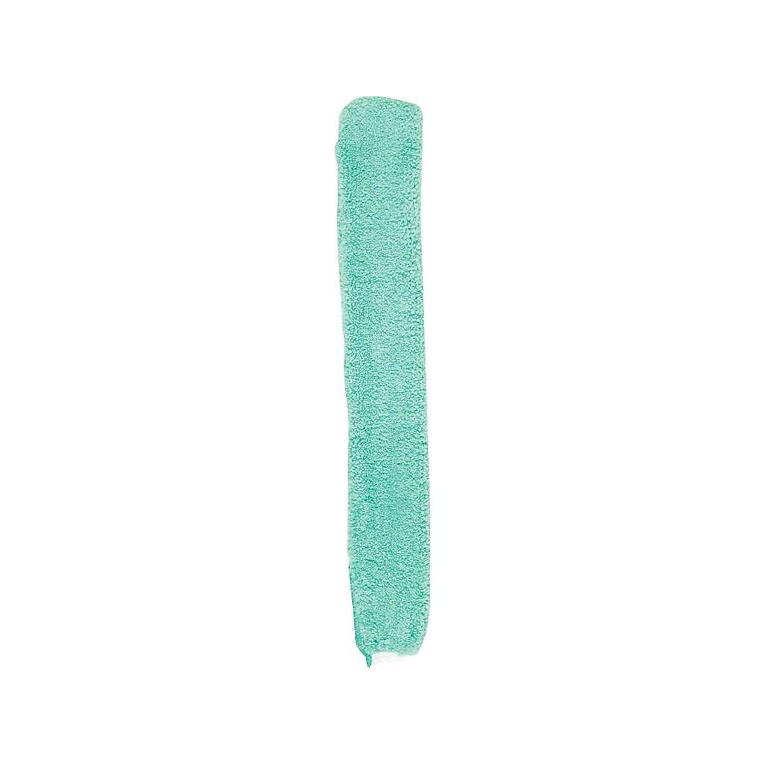 Rubbermaid Commercial HYGEN Heavy Duty Microfiber Duster Sleeve, Green (FGQ85100GR00)