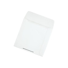 Quality Park Tech-No-Tear Sleeves for CD/DVD, White Paper, 100/Box (QUA77203)