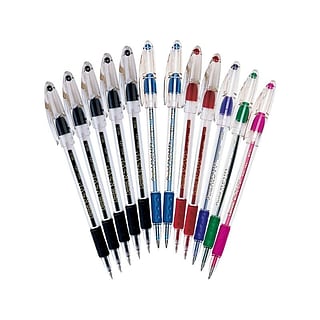Pentel R.S.V.P. Ballpoint Pens, Medium Point, Assorted Color Ink
