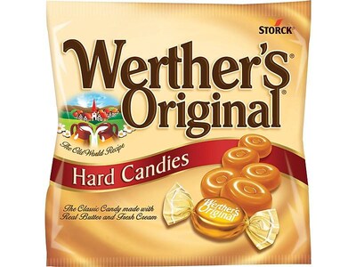 Werthers Original Hard Candies, Caramel, 9 Oz. (SUL039856)