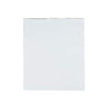 11W x 13L Redi-Strip Expansion Poly Mailers, White, 100/Box (QUA46390)