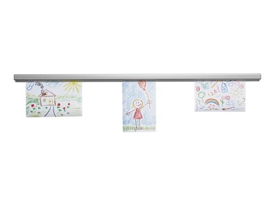 Advantus Grip-A-Strip Display Rail, 48”L x 1.5”H (2010)