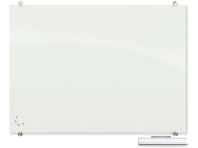 Best-Rite Visionary Glass Dry-Erase Whiteboard, 4 x 3 (83844)