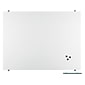 Best-Rite Visionary Glass Dry-Erase Whiteboard, 4' x 3' (83844)