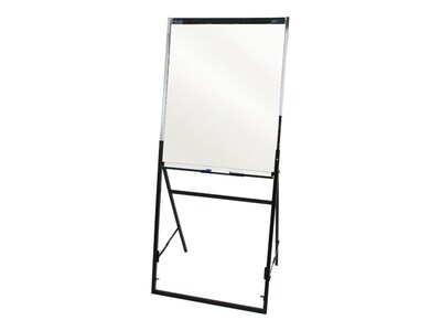 Quartet Futura Flip Chart Easel, 67, Black Metal (QT351900)