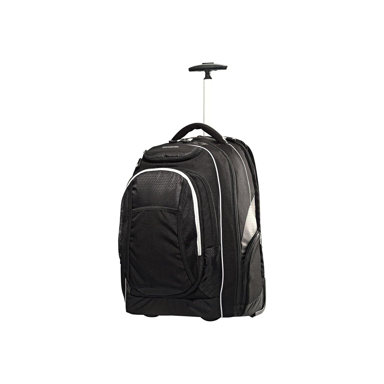 Samsonite Tectonic Black Nylon Wheeled Backpack, 21 (507231041)