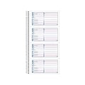 TOPS Petty Cash Receipt Book, 2.75L x 5W, 200/Pack (TOP4109)