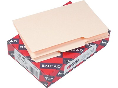 Smead 5 x 8 Index Card Files, Manila, 100/Box (57030)