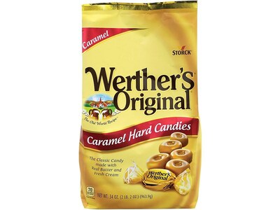 Werthers Original Hard Candies, Caramel, 34 Oz. (220-00058)