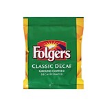 Folgers Classic Roast Decaf Ground Coffee, Medium Roast, 42/Carton (PRO20007)