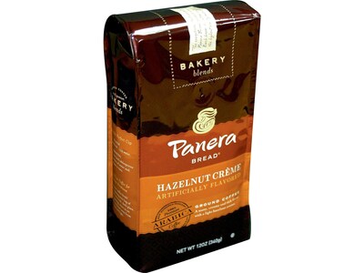 Panera Hazelnut Creme Ground Coffee, Medium Roast (4097)