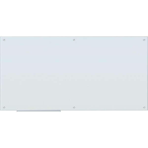 U Brands Glass Dry-Erase Whiteboard, 6 x 3 (123U00-01)