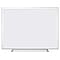 U Brands Magnetic Dry-Erase Whiteboard, Aluminum Frame, 2 x 1 (070U00-01)