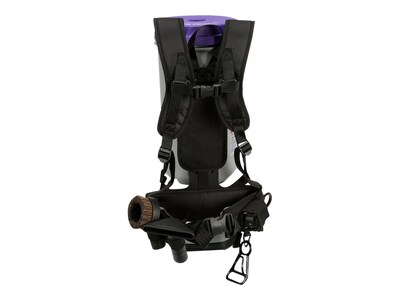 ProTeam Super CoachVac Backpack Vacuum, Gray/Purple (107119)