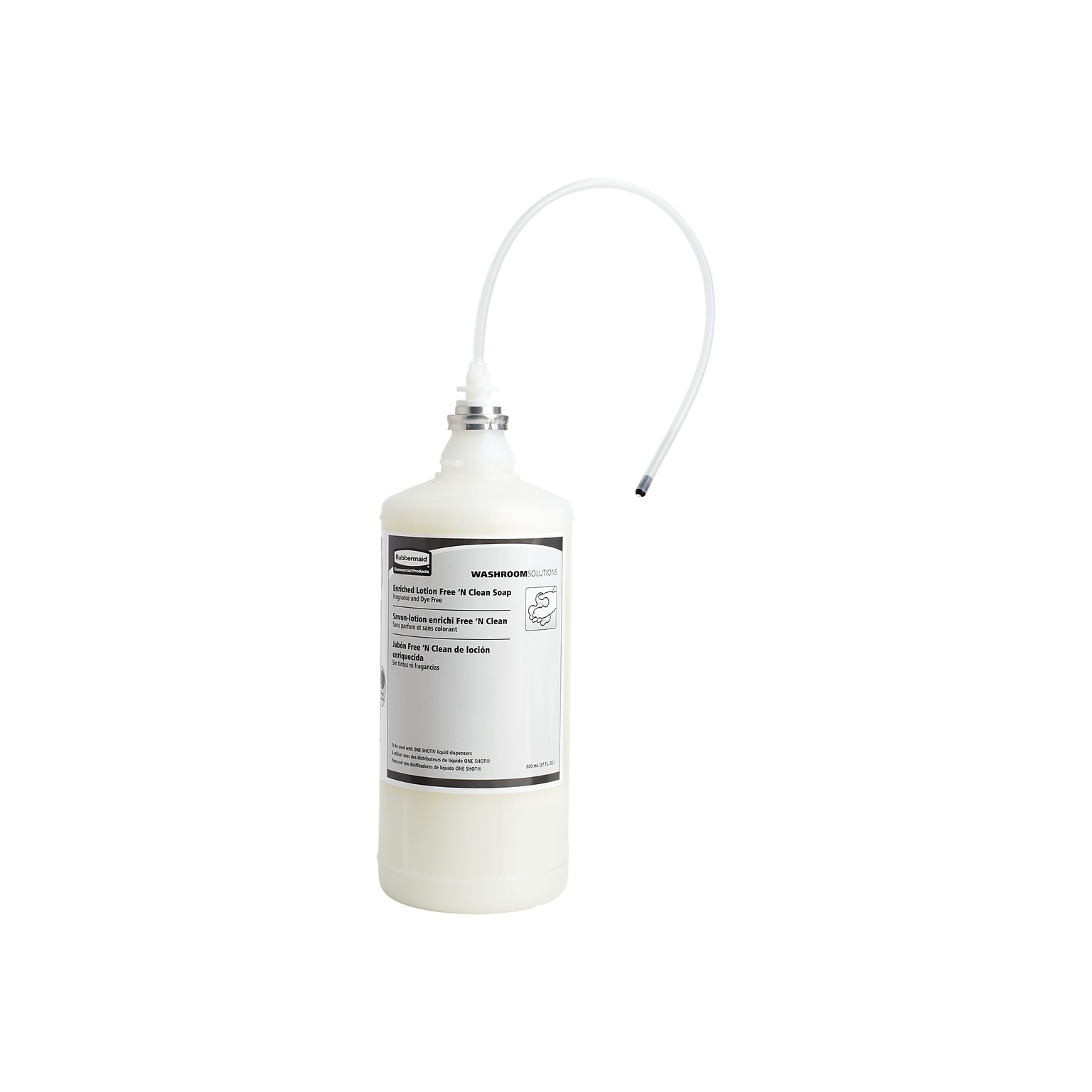 Rubbermaid Liquid Hand Soap Refill for OneShot Dispenser, 4/Carton(FG402363)