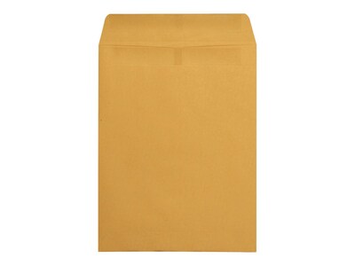 Quality Park Redi-Seal Catalog Envelopes, 9.5" x 12.5", Kraft, 250/Box (QUA43662)