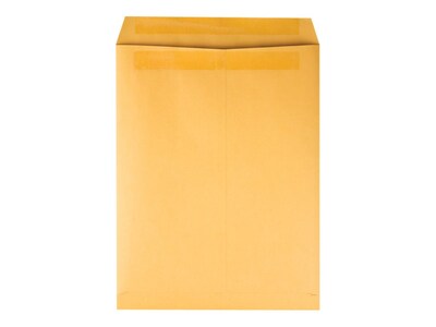 Quality Park Redi-Seal Kraft Catalog Envelopes, 10 x 13, Kraft, 250/Box (QUA43762)