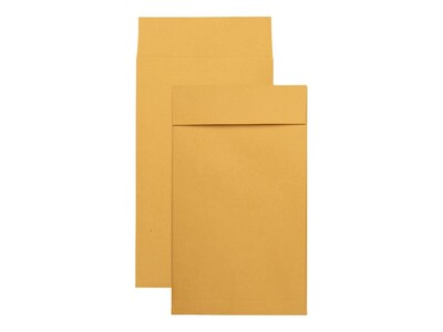 Quality Park Self Seal Catalog Envelopes, 10"L x 15"H, Kraft, 25/Pack (QUA93338)