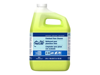 P&G Pro Line Hard Floor Cleaner, Citrus, 3.78 L / 1 Gal., 4/Carton (02037)