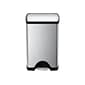 simplehuman Indoor Step Trash Can, Brushed Stainless Steel, 10 Gal. (CW1814)