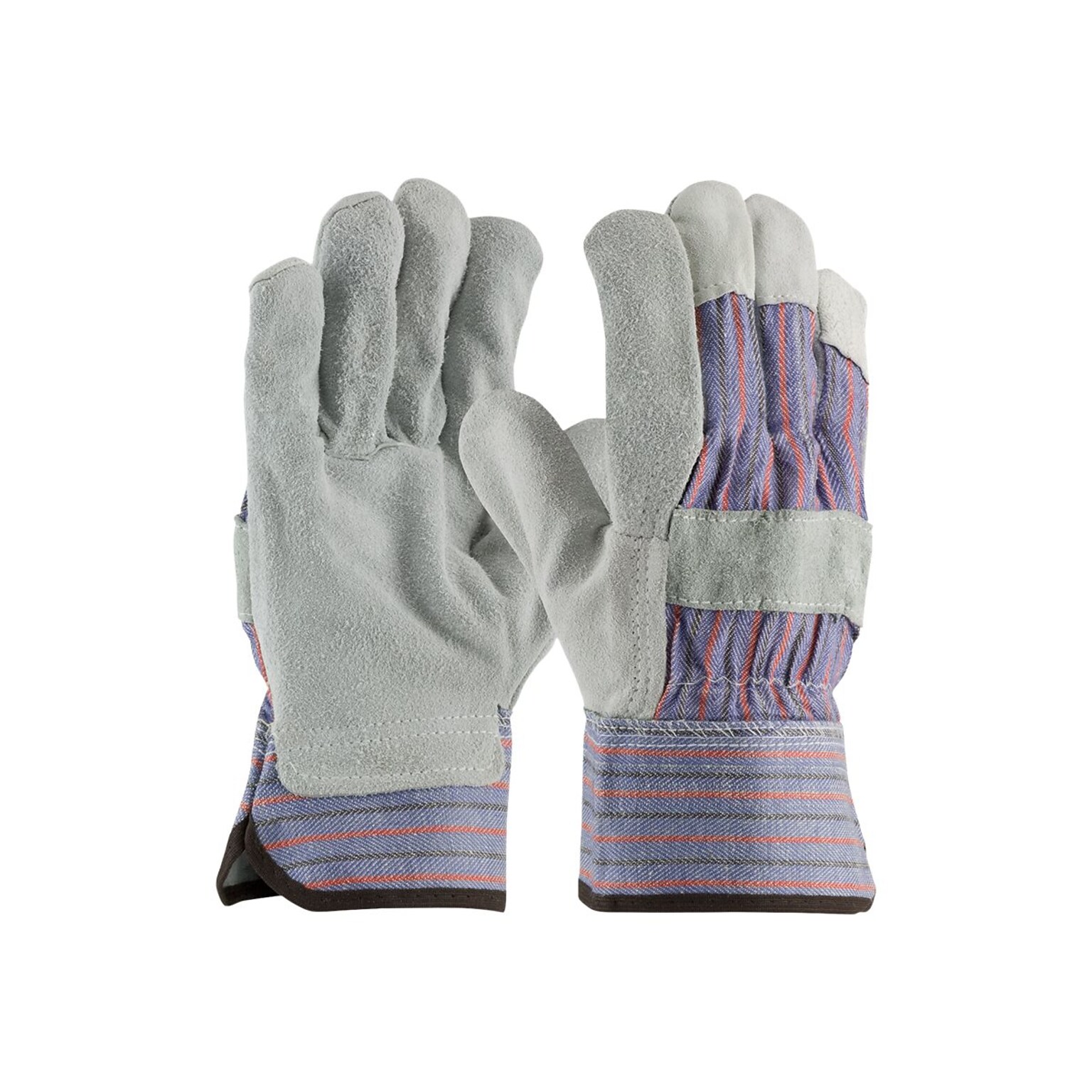 PIP Economy Grade Split Cowhide Leather Palm Glove, Large (84-7532/L)